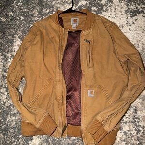 Carhartt Women's Tan Bomber Jacket
